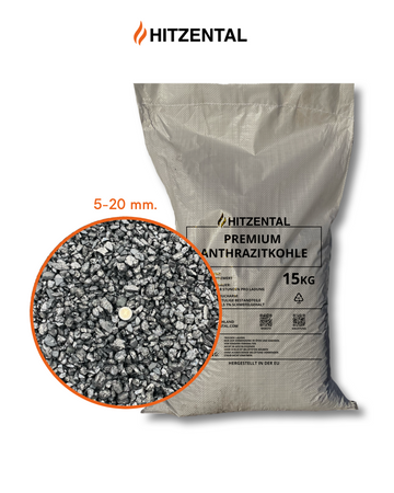 PROBEPAKET (15 kg) Premium Anthrazitkohle